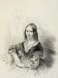 Portret van Suzanne Herckenrath, 1843