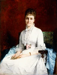 Portret van een Dame