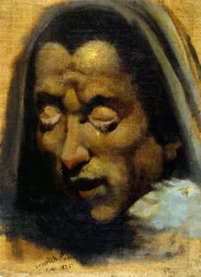 Hoofd van een Verdoemde Ziel uit Dante