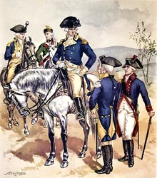 Amerikaanse legeruniformen van 1779-83