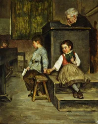 Het klaslokaal, 1868
