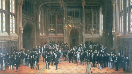 Ledenlobby, Houses of Parliament, 1872-73