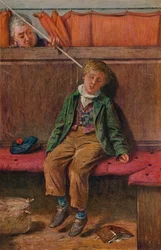 Het woord en een klap, 1875
