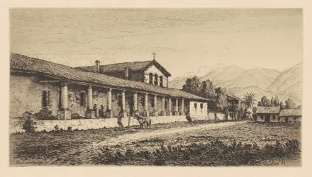 Missie San Luis Obispo, 1883