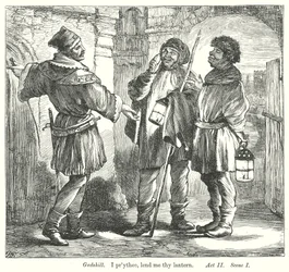 Koning Henry IV Deel I (gravure)