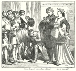Koning Henry VI Deel II (gravure)