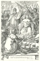 Koning Henry VI Deel I (gravure)