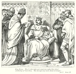 Koning Hendrik V (gravure)