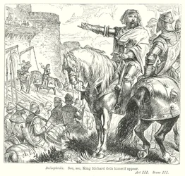 Koning Richard II (gravure)