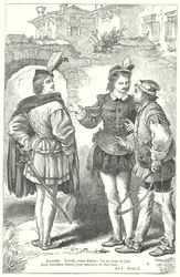 Het temmen van de feeks (gravure)