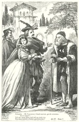 Het temmen van de feeks (gravure)