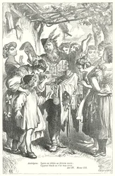 Het verhaal van de winter (gravure)
