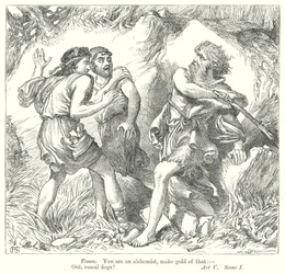 Timon van Athene (gravure)