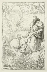 Illustratie voor The Pilgrim