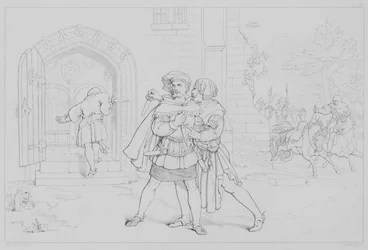 Episode uit het leven van Robert Bruce, volgens Sir Walter Scott