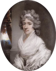Hester Bellingham (1763-1844), door Henry Edridge
