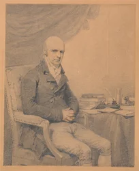 Portret van Thomas Estcourt Esq. van Estcourt