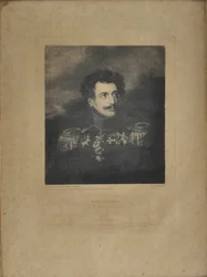 Portret van Generaal Lev Alexandrovich Naryshkin 1785-1846