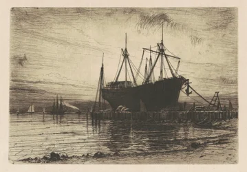 Zonsondergang—Gowanus Bay