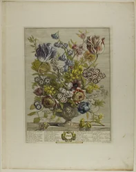April, uit Twaalf Maanden van Bloemen