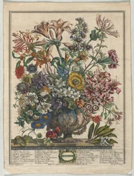 Twaalf maanden bloemen:  Oktober