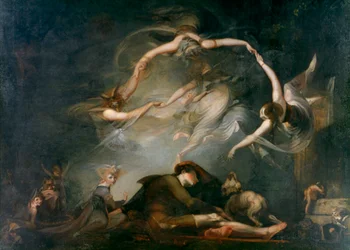 De droom van de herders, uit Het verloren paradijs, 1793