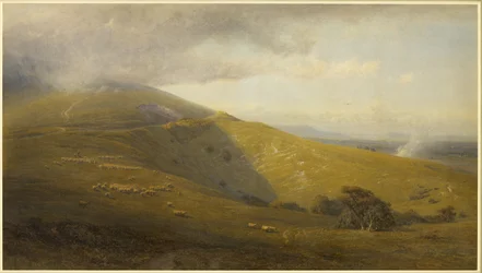 Een uitzicht op de South Downs