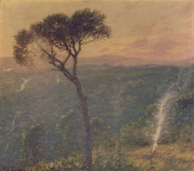 Een Ligurische Vallei, ca. 1910
