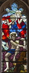 Westminster, St Margaret, James Powell & Sons, Henry Holiday, De Passie van Christus, 1883