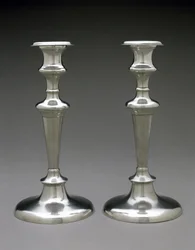 Paar kandelaars, ca. 1842-1847