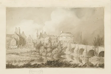 Burton-upon-Trent Brug en Stad
