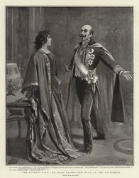 De eeuwige stad, het nieuwe stuk van Mr Hall Caine in het Haymarket