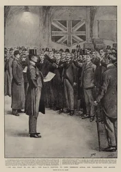 We willen allemaal gaan, meneer, de reactie van de HAC op het beroep van Lord Denbigh voor vrijwilligers voor dienst