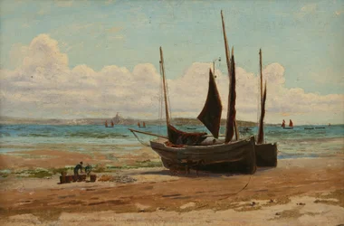 Vissersboten in Mounts Bay