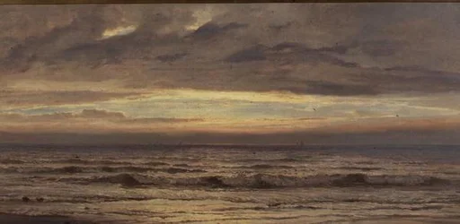 De kust, avond
