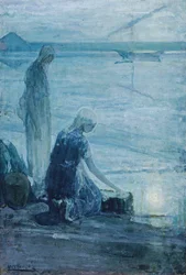 Mozes in het biezen mandje, 1921