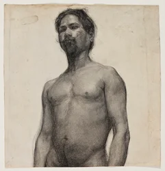 Studie van een zwarte man, c.1891