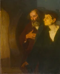 De twee discipelen bij het graf