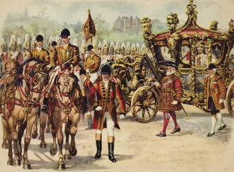 Kroningsprocessie van Koning George V, 22 juni 1911