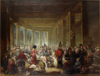 De oude vismarkt, Sandhill, Newcastle upon Tyne