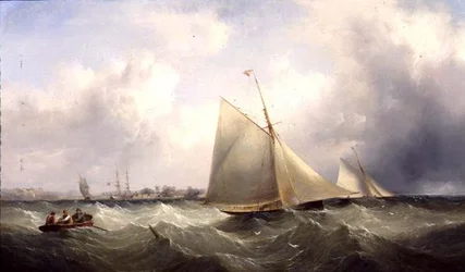 Zeilen op de Humber