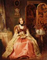 Portret van Lady Dorothy Nevill