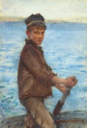De punt besturen, 1909