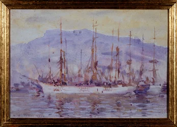 Drie meesters, Falmouth, 1904
