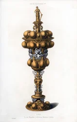 Beker, vroege 17e eeuw, 1843