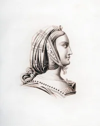Hoofdtooi, begin 16e eeuw, 1843