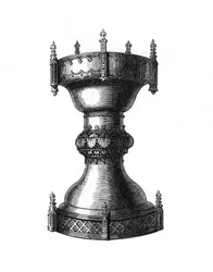 Religieus of huishoudelijk vat, 15e eeuw, 1843