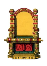 Troon van de staat, 9e eeuw, 1843