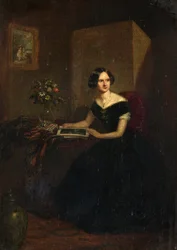 Portret van een Dame