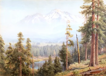 Shasta – Sneeuwwolken, Californië